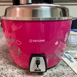 New hello kitty limited edition Ta Tung rice cooker